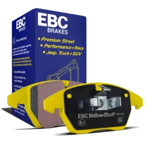 Plaquettes de frein avant EBC Yellow Stuff — Nissan 350Z (Brembo)